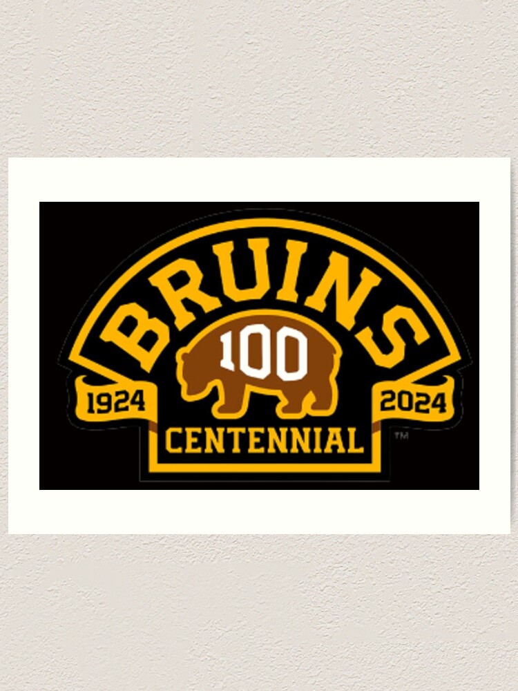 Boston Bruins 100th Anniversary Center Ice Puck | Sports Decor