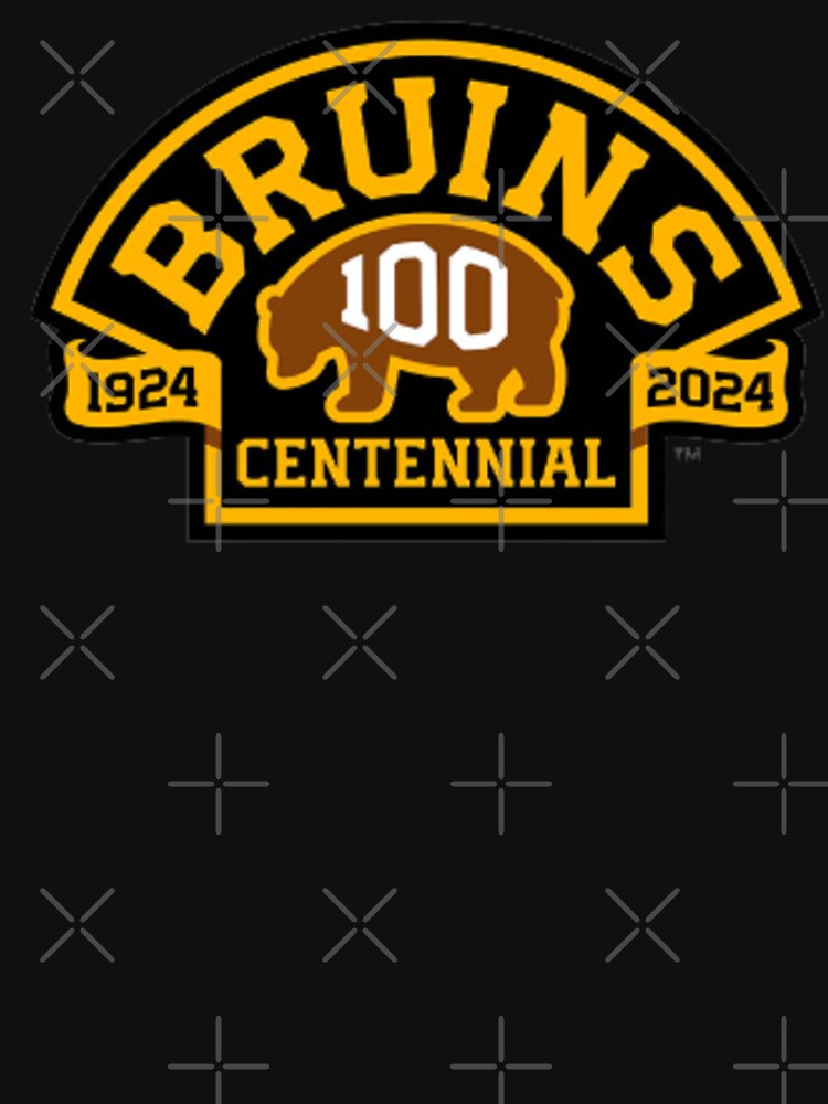 SALE 40% - Boston Hockey Bruins 100 Year 1924 2024 Centennial T