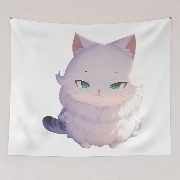 Item preview, Cute Fluffy Cat designed and sold by ExeFelix.