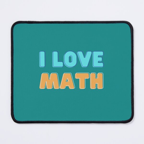 Item preview, I Love Math designed and sold by MathVerge.