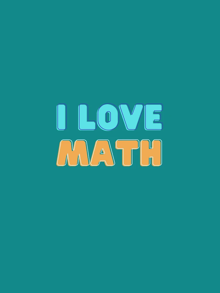 Thumbnail 5 of 5, iPhone Case, I Love Math designed and sold by MathVerge.