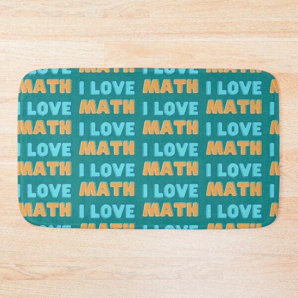 Item preview, I Love Math designed and sold by MathVerge.