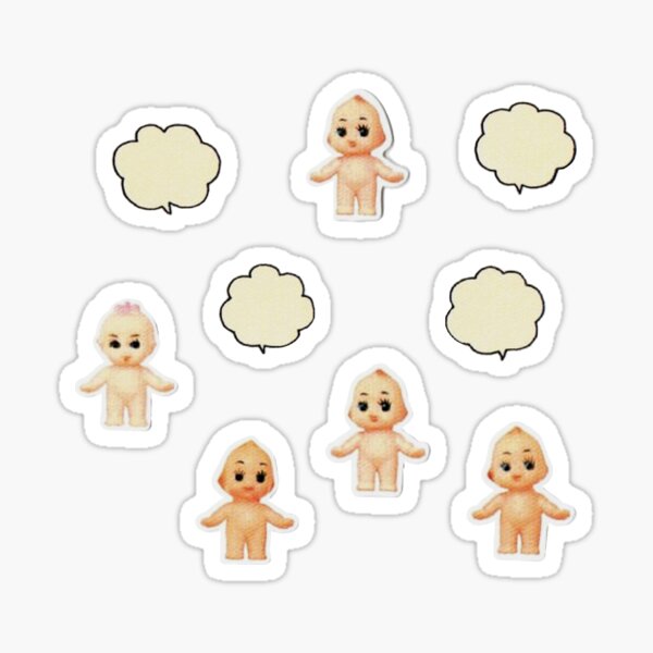 Item preview, Vintage Plastic Babies Sticker Pack designed and sold by Not a front for Large Explosives...