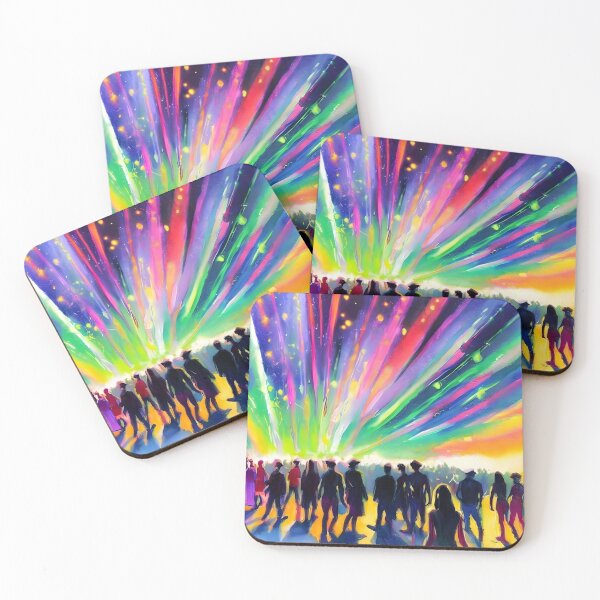 Item preview, Vibrant Gathering: A Colorful Outdoor Celebration designed and sold by ElLocoMus.