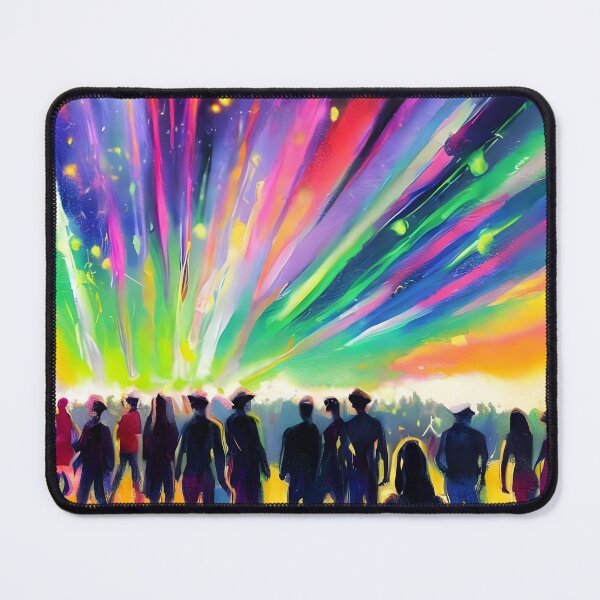 Item preview, Vibrant Gathering: A Colorful Outdoor Celebration designed and sold by ElLocoMus.
