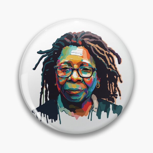 Item preview, Colorful Whoopi Goldberg designed and sold by vectrus.