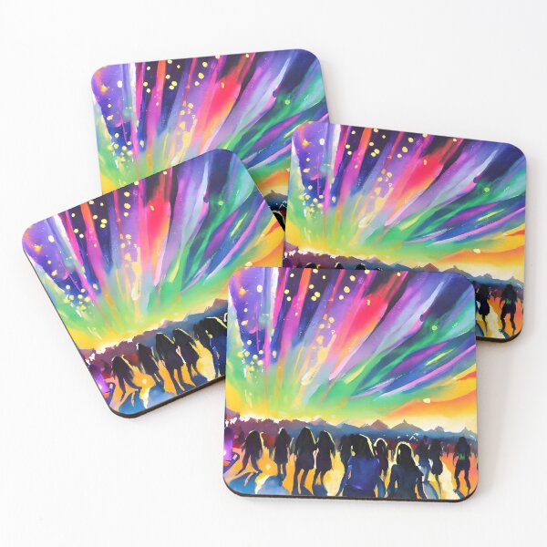 Item preview, Life is a Party: A Bright and Cheerful Painting designed and sold by ElLocoMus.