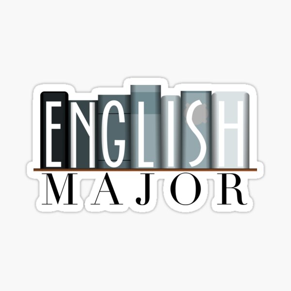 english-major-sticker-by-jillmarbach-redbubble