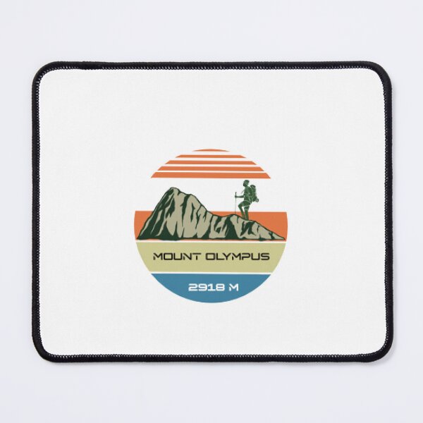 Item preview, Mount Olympus, 2918m ,Climber designed and sold by KoumlisArt.