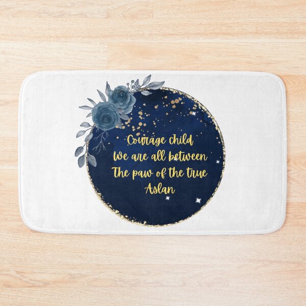 Item preview, Courage child we are all between the paw of the true aslan-Narnia designed and sold by QammerWazir.