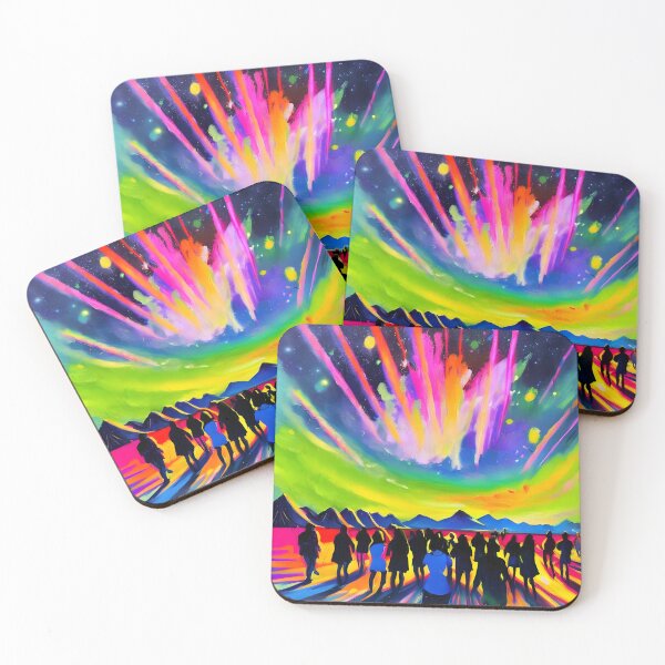Item preview, Fun in the Summer night: A Vibrant Outdoor Scene designed and sold by ElLocoMus.