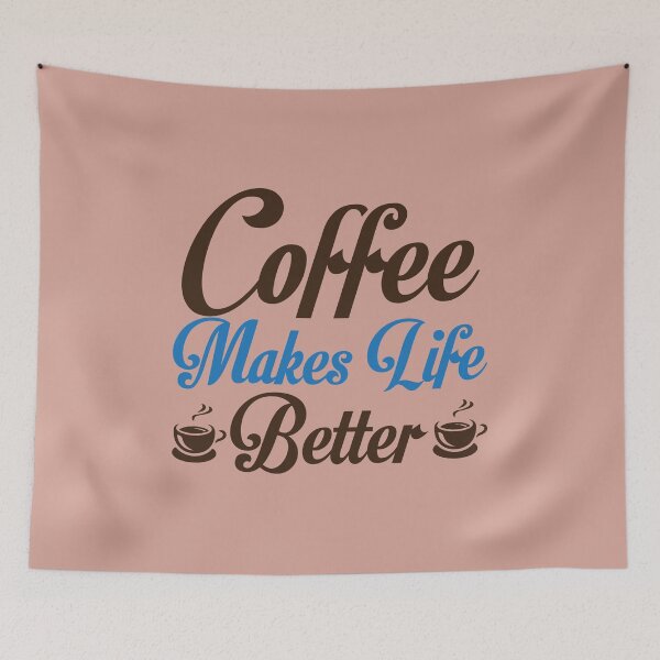 Item preview, Coffee Makes Life Better - Cute Funny T-shirts designed and sold by layersofmee.
