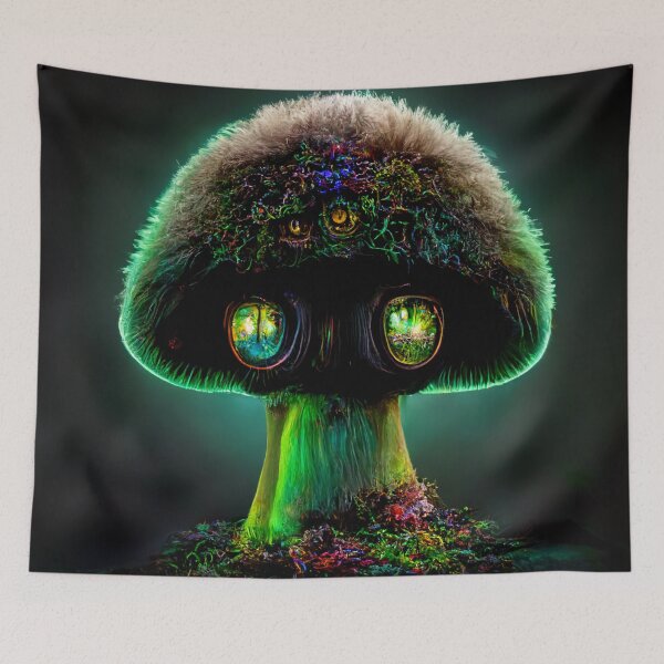 Item preview, Mushroom with gasmask designed and sold by BoomanDrattle.