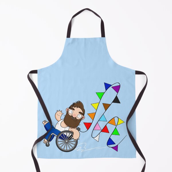 Item preview, Disable Pride on Wheels | Queer Inclusive Cartoon Characters designed and sold by Love, Burty X.