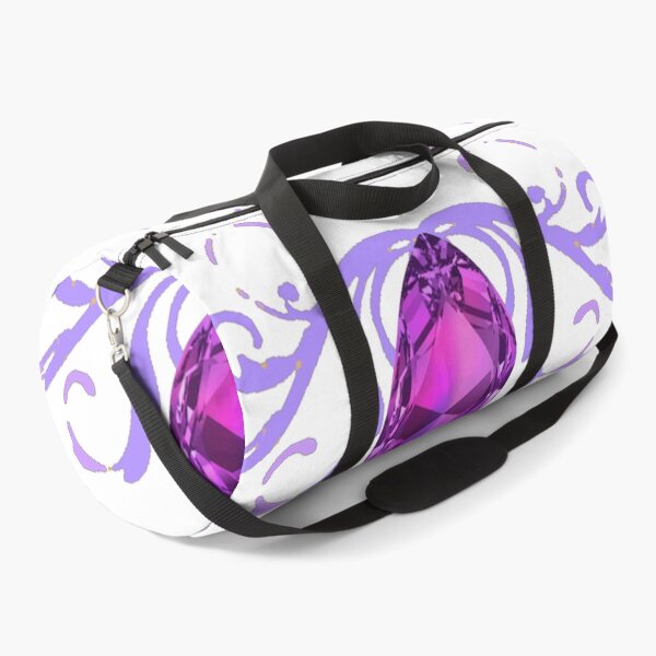 Item preview, PURPLE AMETHYST FEBRUARY BIRTHSTONE GEMS LILAC-WHITE ART SCROLLS designed and sold by sharlesart.