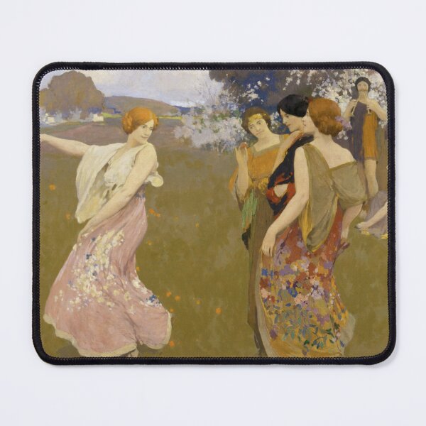 Item preview, Arthur Frank Mathews. spring dance designed and sold by likiska.