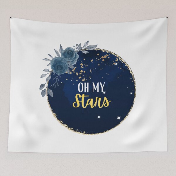 Item preview, The Lunar Chronicles - Oh my My Stars quote  designed and sold by QammerWazir.