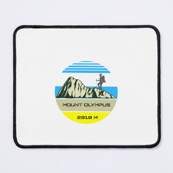 Item preview, Mount Olympus, 2918m ,Climber designed and sold by KoumlisArt.