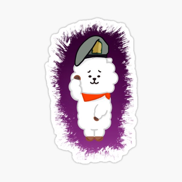 Download BTS BT21 RJ Art Wallpaper | Wallpapers.com