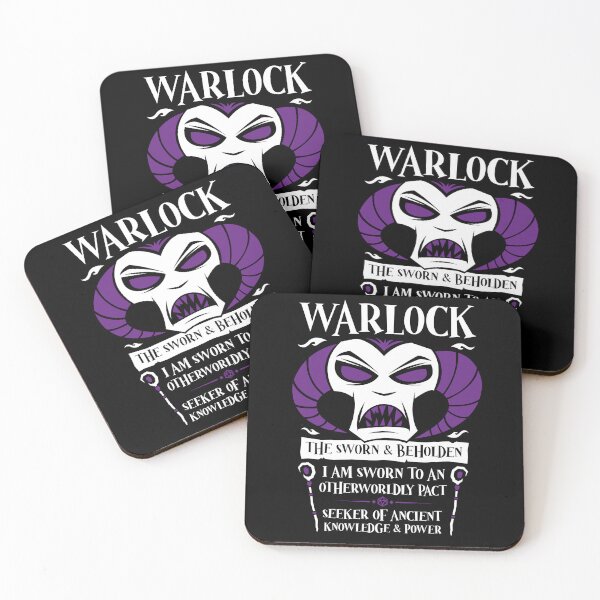 Item preview, D&D WARLOCK Class - Dungeons & Dragons designed and sold by TeeMonsters.