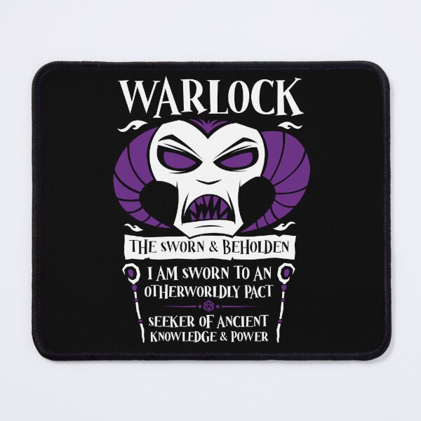 Item preview, D&D WARLOCK Class - Dungeons & Dragons designed and sold by TeeMonsters.