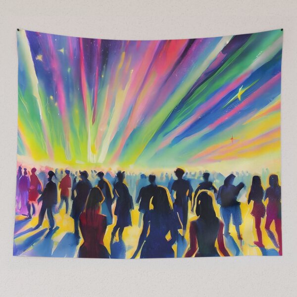 Item preview, Celebrate Summer: Outdoor Party Painting designed and sold by ElLocoMus.