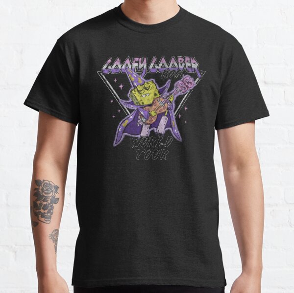 SpongeBob SquarePants Goofy Goober Rock World Tour Classic T-Shirt