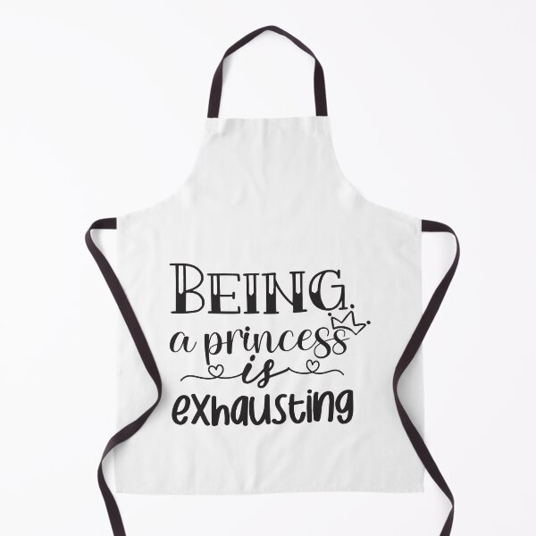 Item preview, Overwhelmed Princess, being a princess is exhausting designed and sold by RedArtsDesign.