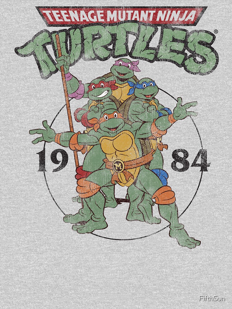 Teenage Mutant Ninja Turtles Classic Circle 1984 Tee-Shirt Teenage Mutant Ninja Turtles Classic Circle 1984 Tee-Shirt