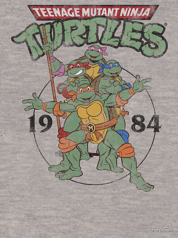 Teenage Mutant Ninja Turtles Classic Circle 1984 Tee-Shirt Teenage Mutant Ninja Turtles Classic Circle 1984 Tee-Shirt