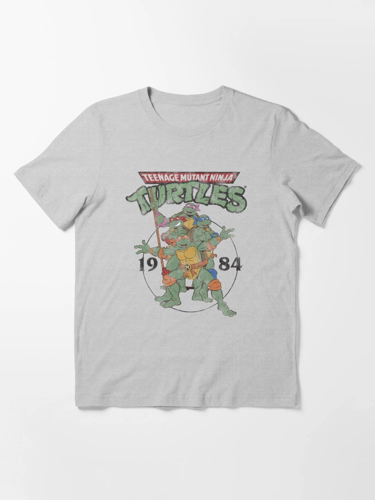 Teenage Mutant Ninja Turtles Shirt Men Size 3XL XXXL Grey Gray Short Sleeve  TMNT