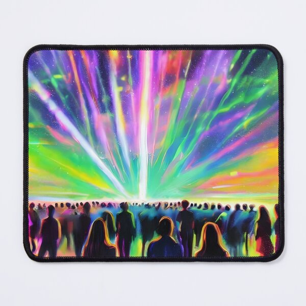 Item preview, Glowing in the Summer Night: An Illuminated Outdoor Scene designed and sold by ElLocoMus.