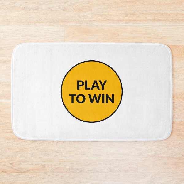 Item preview, PLAY TO WIN designed and sold by Inspirationmotivation.