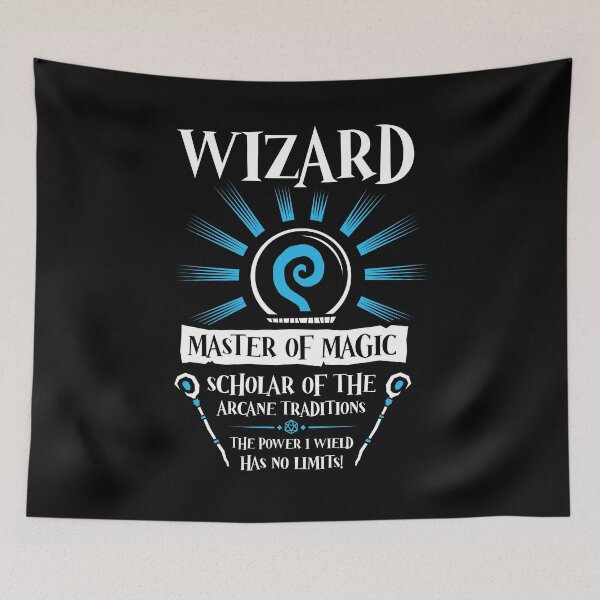 Item preview, D&D WIZARD Class - Dungeons & Dragons designed and sold by TeeMonsters.
