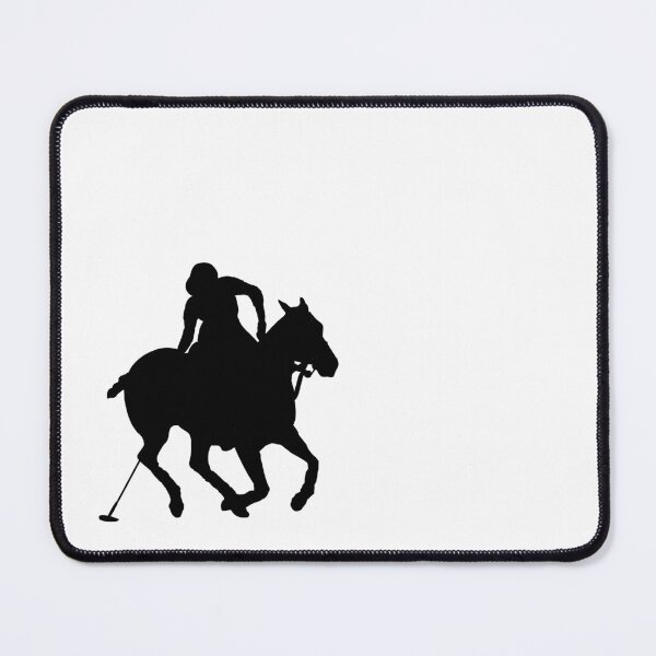 Item preview, Polo Horse & Player - Black designed and sold by FiveWheatJamie.