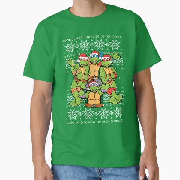 Item preview, Teenage Mutant Ninja Turtles Holiday Cheer Ugly Sweater designed and sold by FifthSun.