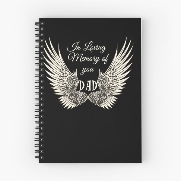 Item preview, In Loving Memory of Dad Angel Wings designed and sold by JandS-In-Memory.