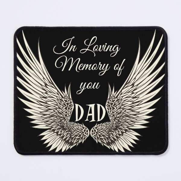 Item preview, In Loving Memory of Dad Angel Wings designed and sold by JandS-In-Memory.