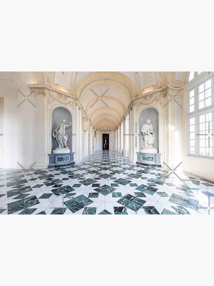 Venaria Reale, Italy - luxury interior old royal palace. Gallery