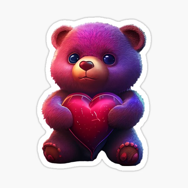 Love Symbol Teddy Bear Merch & Gifts for Sale