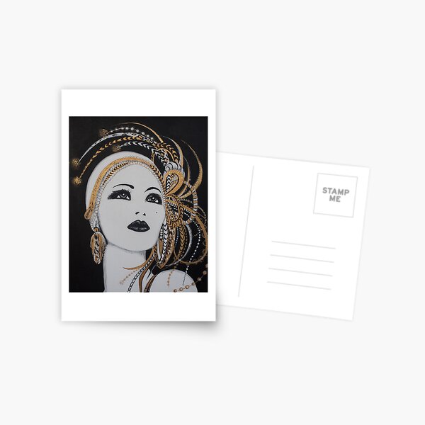 Item preview, ART DECO GOLD BEAUTY designed and sold by Tory Allen.