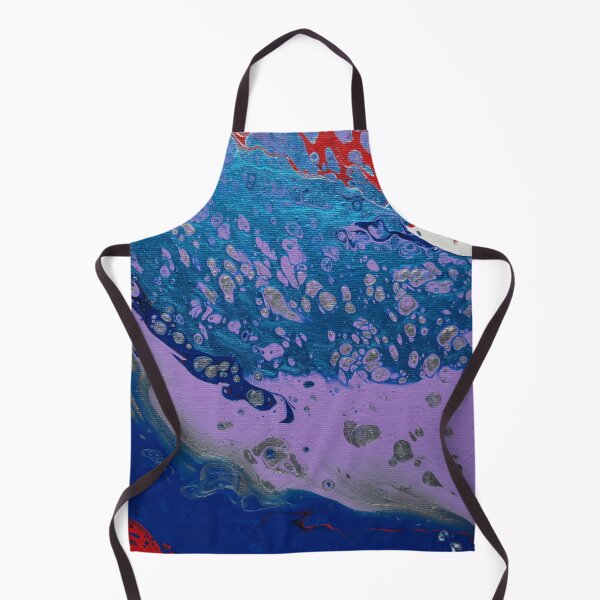 Item preview, Ocean Tide Red - Fluid acrilic painting designed and sold by YikosCastle.