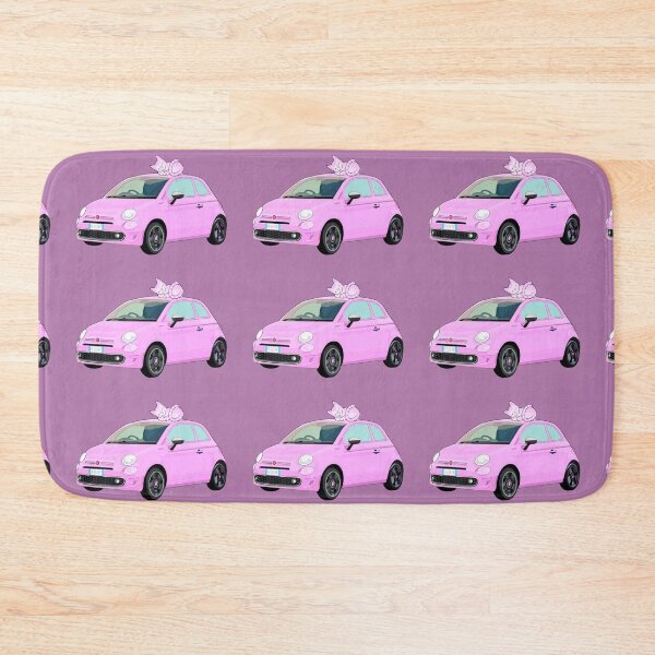 Item preview, Sleepy pink kitties on pinquecentos designed and sold by QuirkyCatz.