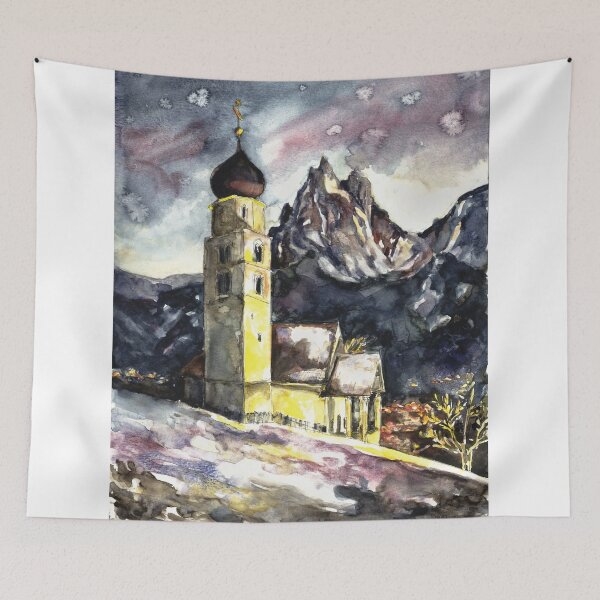 Item preview, Church of St. Valentin in Seis - South Tyrol, Italy designed and sold by Barbara Pommerenke.