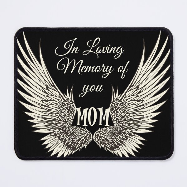 Item preview, In Loving Memory of Mom Angel Wings designed and sold by JandS-In-Memory.