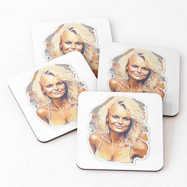 Item preview, Pamela Anderson watercolor designed and sold by thearttist.