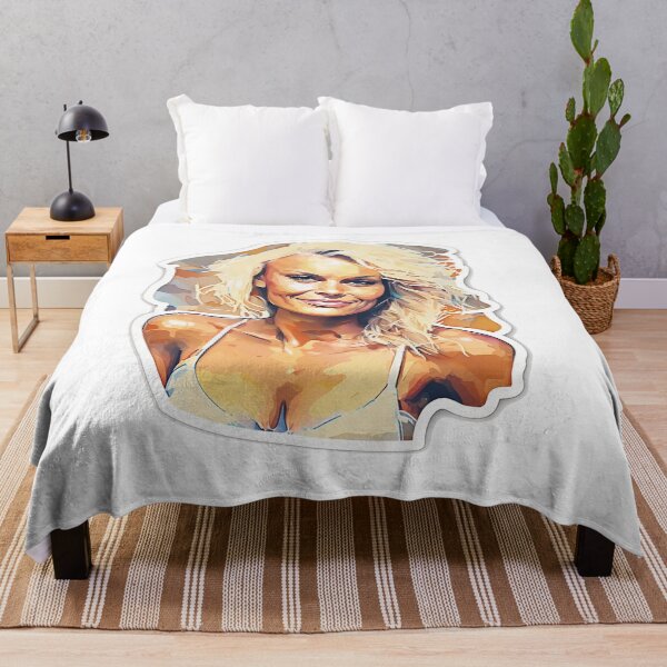 Item preview, Pamela Anderson watercolor designed and sold by thearttist.