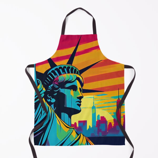 Item preview, "A Colorful Depiction of the Statue of Liberty and New York" designed and sold by Mykhailov.