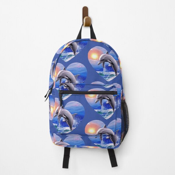 Item preview, A cheerful dolphin in the sea, playing in the rays of the sun designed and sold by Natalia-Vlad.