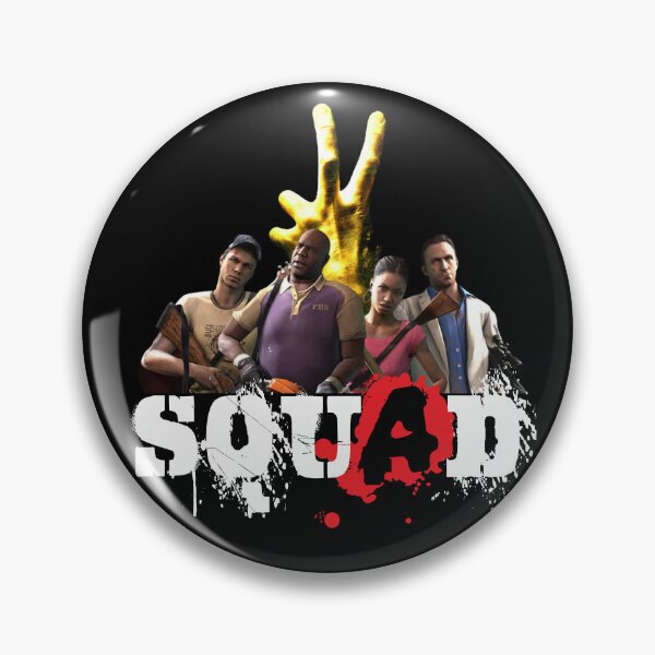 Item preview, Left 4 Dead 2 Squad (white) designed and sold by red-leaf.